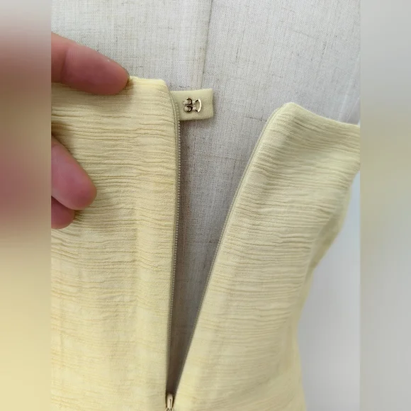 Alexis Yellow Strapless Maxi Dress - Picture 11 of 14